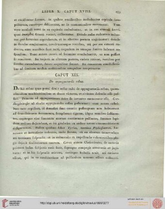 Caput XIX: De oppugnatoriis rebus