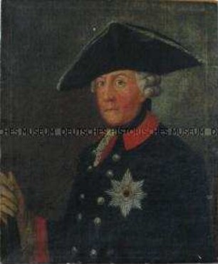 Bildnis König Friedrich II. von Preußen