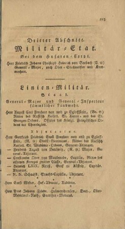 Linien-Militär