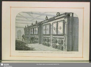 Chaudières Babcock & Wilcox à la Raffinerie de Sucre de Cardenas à Cuba, groupe de 1300 m. q. de surface de chauffe, Installation totale 2350 m. q.