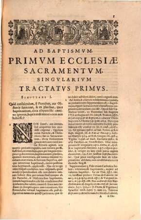 Singularia Theologiae moralis ad septem Ecclesiae Sacramenta