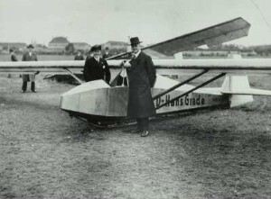 Magdeburg, Segelflugzeug Hans Grade