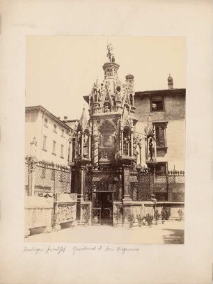 Scaliger-Grabmäler, Verona Grabmal des Cansignorio: Gesamtansicht