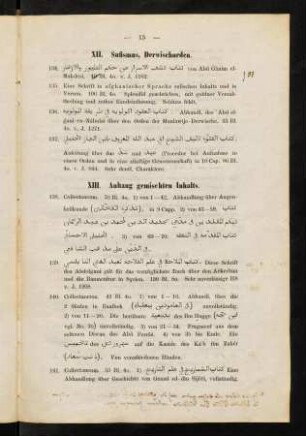 15, XII. Sufismus, Derwischorden