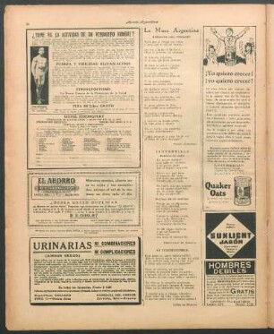 Conventillo : Palabras del patio [y] Palabras del día domingo