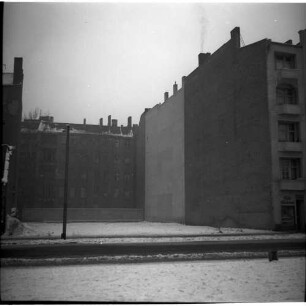 Negativ: Gelände, Hohenstaufenstraße 59, 1952