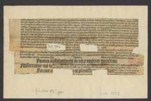 Ablassbrief zum besten des Kampfes gegen die Türken. 1490