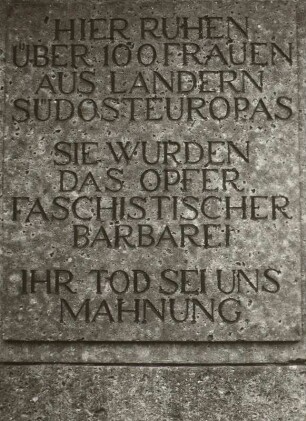 Venusberg, Gedenkstätte für die Opfer des Faschismus, Waldstraße