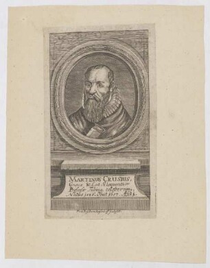 Bildnis des Martinus Crusius