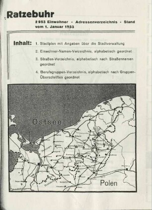 Ratzebuhr - Inhalt