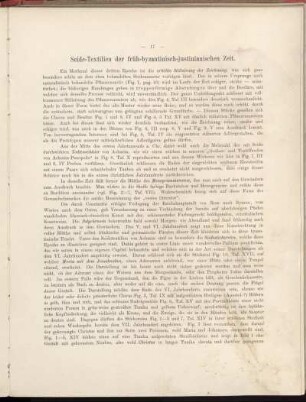 Seide-Textilien der früh-byzantinisch-justinianischen Zeit