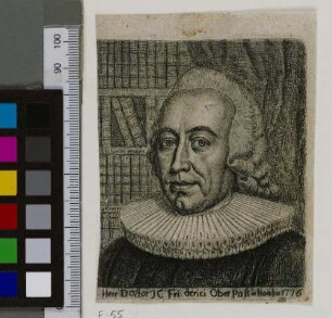[Bildnis von Johann Christoph Friderici]