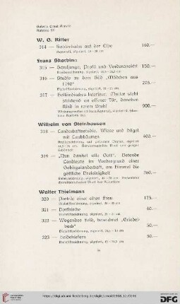 Wilhelm von Steinhausen (Nr. 318-319)