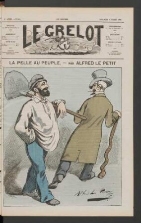 La pelle au peuple, par Alfred Le Petit