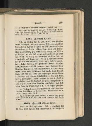 1581. Herzfeld (Jakob).