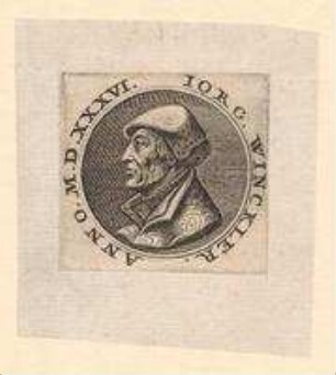 Medaille auf Jorg (= Georg II.?) Winckler