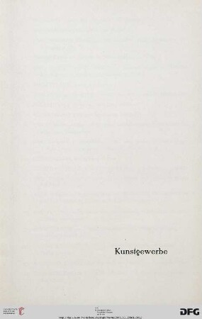 Kunstgewerbe (Nr. 1-69)