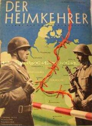 Zeitschrift "Der Heimkehrer. Stimme der Kriegsgeneration", 9. Jahrgang, Heft 1-2; 15. Jan. 1958