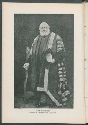 Lord Salisbury. : [Con un retrato por Hubert von Herkomer.]