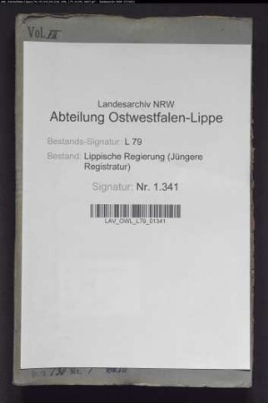 Einführung einer allgemeinen Gebäudesteuer, Band 7