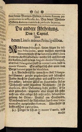 33-63, Die andere Abtheilung.