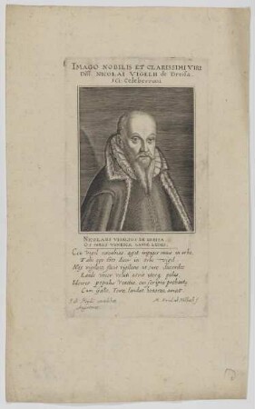 Bildnis des Nicolaus Vigelius