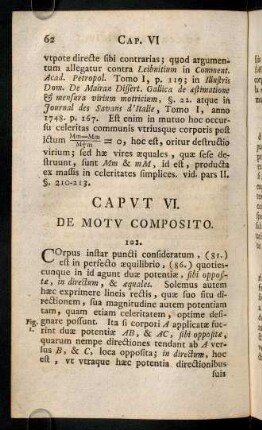 62-72, VI. De Motu composito (102 - 120)