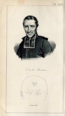 F. de la Mennais. Comparaison