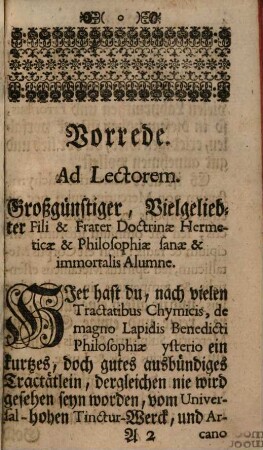 Phoenix Atropicus De Morte Redux : = Der Wiederum frisch belebte gebenedeyte Philosophische Adrop