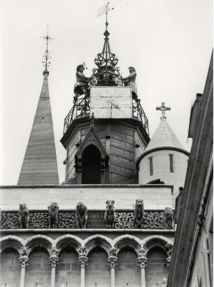 Der Turm von Notre Dame in Dijon