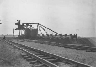 Absetzer, Buckau : Tagebau. Absetzer