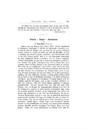 Gesetz - Regel - Ausnahme
