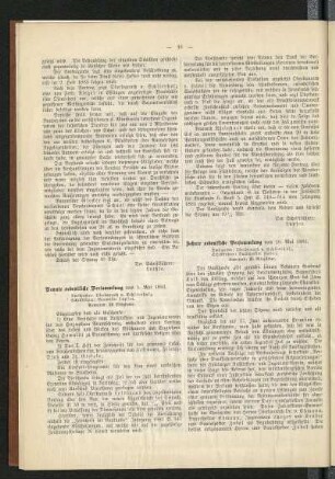 Neunte ordentliche Versammlung vom 5. Mai 1883