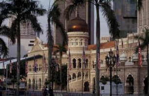 Kuala Lumpur, Die alte Post im Regierungsviertel in Kuala Lumpur