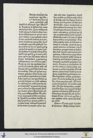 Materiam horarum quas canonicas appellamus…