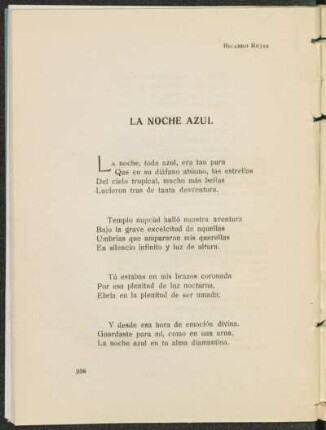 La noche azul