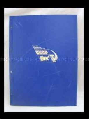 Album mit Pressespiegel zu den Tagen der sowjetischen Wissenschaft und Technik in der DDR