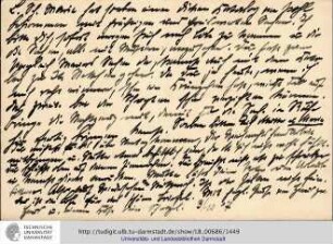 Postkarte vom 03.12.1907