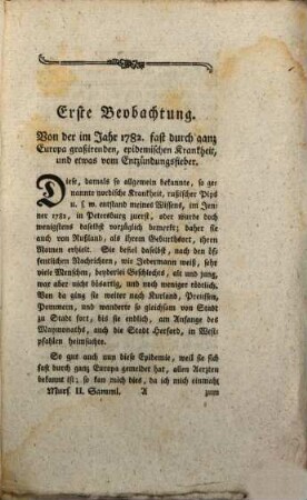 Medicinisch-chirurgische Beobachtungen : nebst einigen Anmerkungen darüber, 2