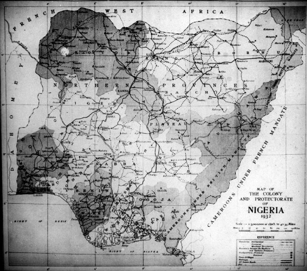 Map of Nigeria