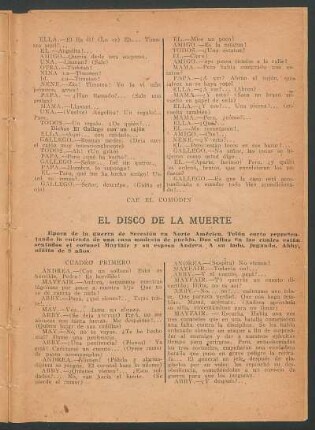 El disco de la muerte