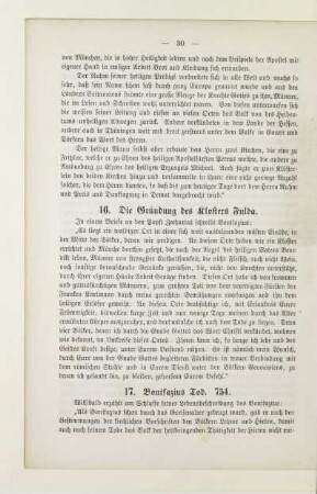 17. Bonifazius Tod. 754