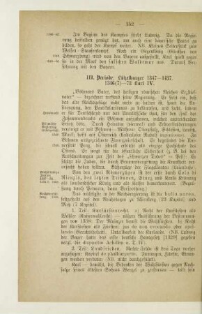 III. Periode: Lützelburger 1347-1437. 1346(7)-78 Karl IV.