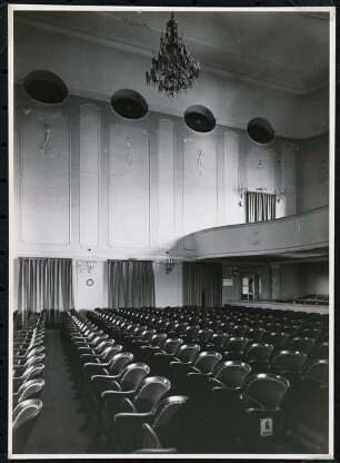 Kurtheater, Bad Eilsen: Ansicht Zuschauerraum