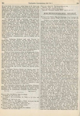 364-365 [Rezension] Bodenstein, Walter, Neige des Historismus