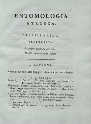 ENTOMOLOGIA ETRUSCA