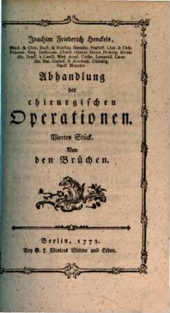 Abhandlung der chirurgischen Operationen des grauen Staar, 4