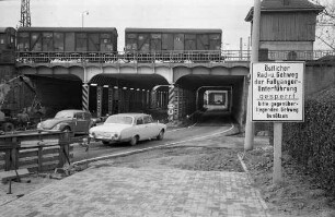 Ausbau der Unterführung unter dem östlichen Gleisfeld des Hauptbahnhofs zwischen Ettlinger Straße und Schwarzwaldbrücke
