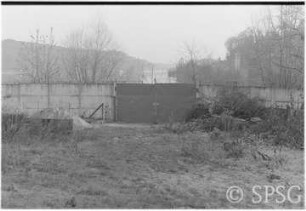 Mauerfall, Potsdam, Klein Glienicke / Griebnitzsee, Grenzanlage.