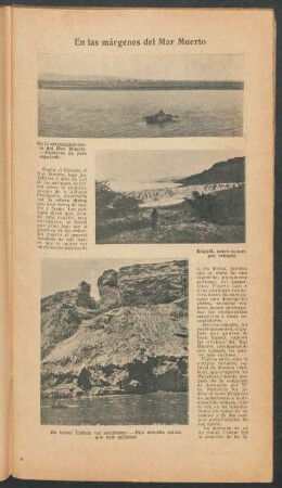En las márgenes del Mar Muerto
